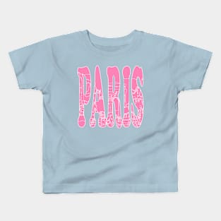 Paris in Pink. Kids T-Shirt